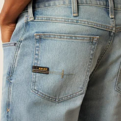 Rebar M4 Relaxed DuraStretch Basic Stackable Straight Leg Jean