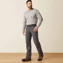 Rebar M4 Relaxed DuraStretch Washed Twill Dungaree Boot Cut Pant