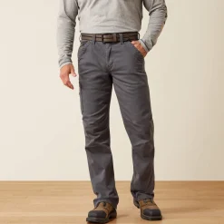 Rebar M4 Relaxed DuraStretch Washed Twill Dungaree Boot Cut Pant