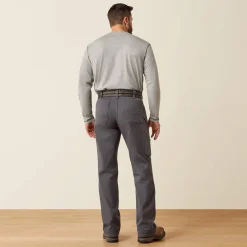 Rebar M4 Relaxed DuraStretch Washed Twill Dungaree Boot Cut Pant