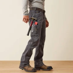 Rebar M4 Relaxed DuraStretch Washed Twill Dungaree Boot Cut Pant
