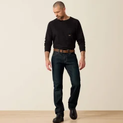 Rebar M7 Slim DuraStretch Basic Stackable Straight Leg Jean