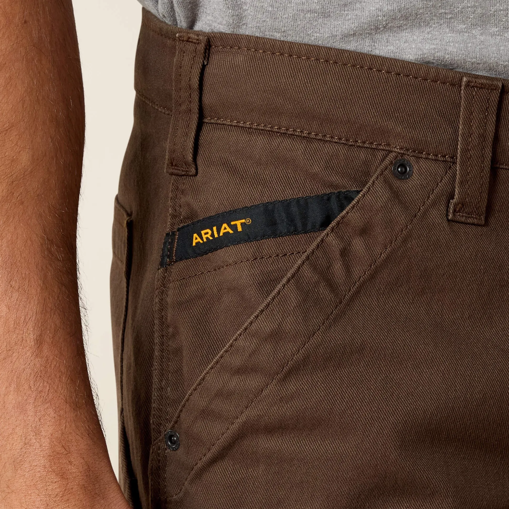 Rebar M5 Straight DuraStretch Washed Twill Dungaree Straight Leg Pant