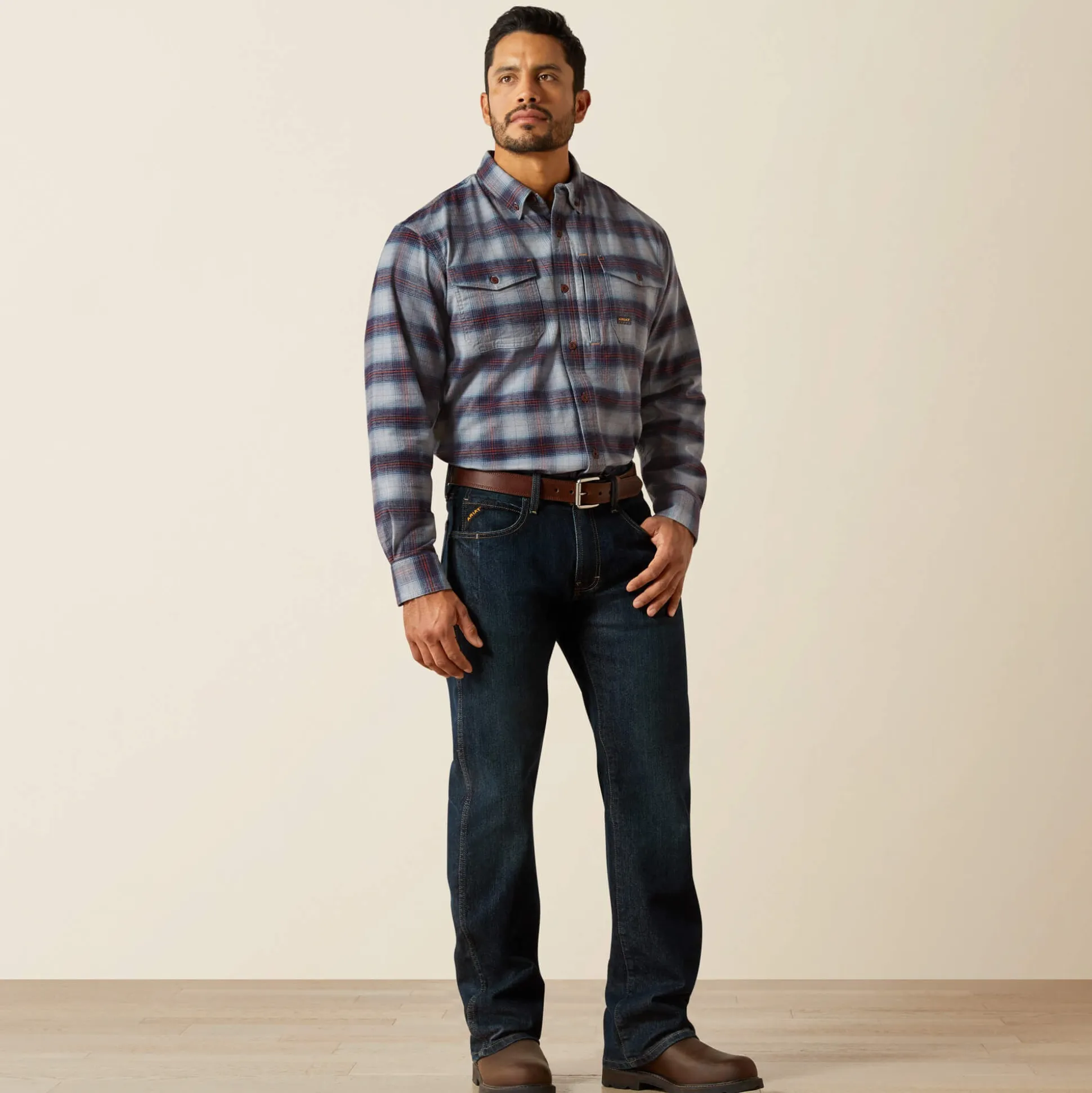 Rebar M5 Straight DuraStretch Edge Stackable Straight Leg Jean