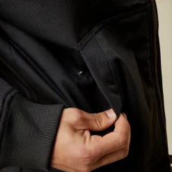 Rebar Stretch Canvas Bomber Jacket