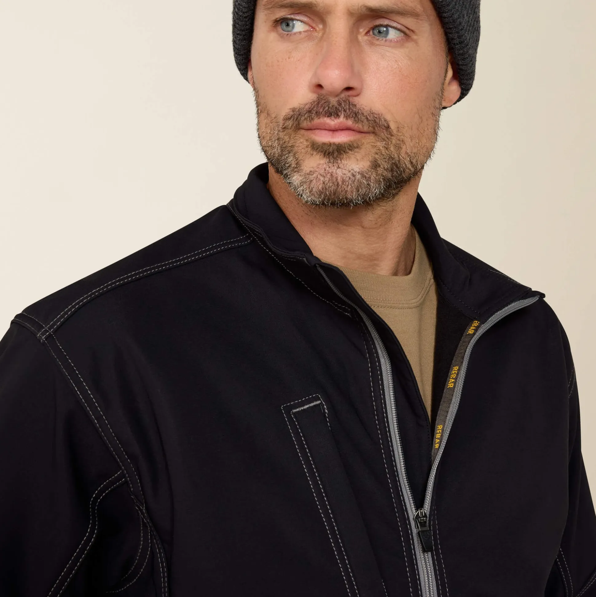 Rebar Stretch Canvas Softshell Jacket