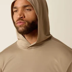Rebar Sunblocker Outdoor Hooded Classic Fit Long Sleeve T-Shirt