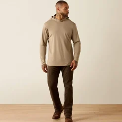 Rebar Sunblocker Outdoor Hooded Classic Fit Long Sleeve T-Shirt