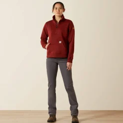 Rebar Traverse Funnel Neck Sweatshirt