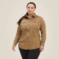 Rebar Washed Twill Work Shirt
