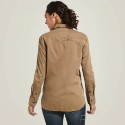 Rebar Washed Twill Work Shirt