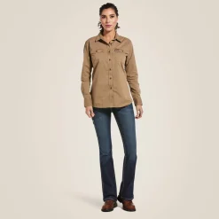 Rebar Washed Twill Work Shirt