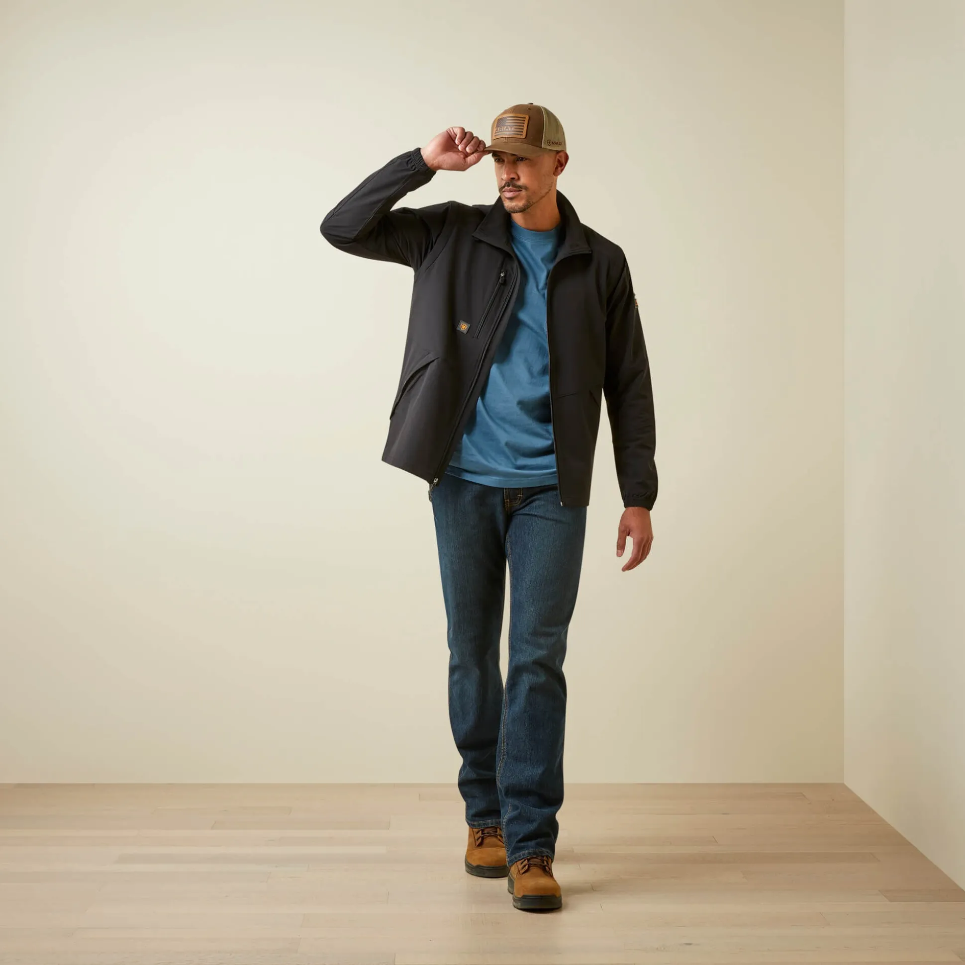Rebar Weatherproof Convertible Jacket