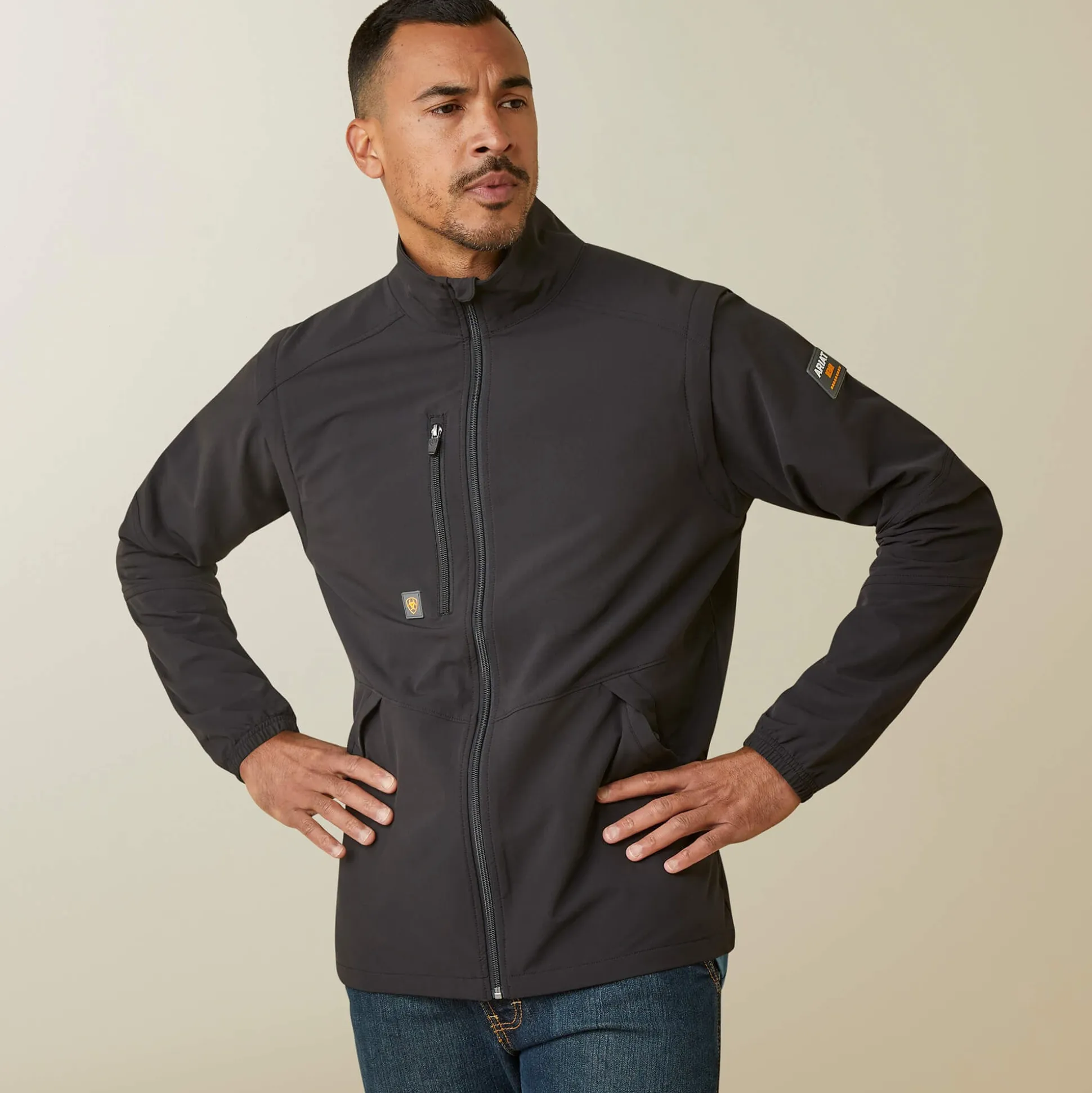 Rebar Weatherproof Convertible Jacket