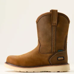Rebar Wedge Pull-On Waterproof Work Boot