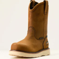 Rebar Wedge Pull-On Waterproof Composite Toe Work Boot