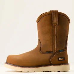 Rebar Wedge Pull-On Waterproof Composite Toe Work Boot