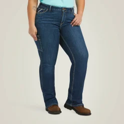 Rebar Work Flex Perfect Rise Riveter Boot Cut Jean