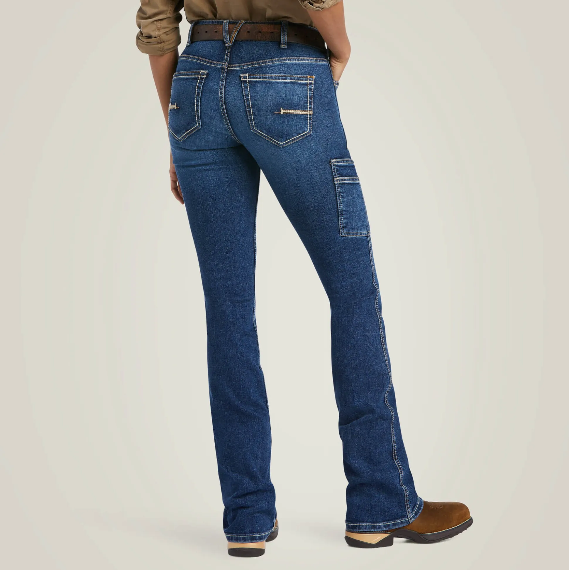 Rebar Work Flex Perfect Rise Riveter Boot Cut Jean