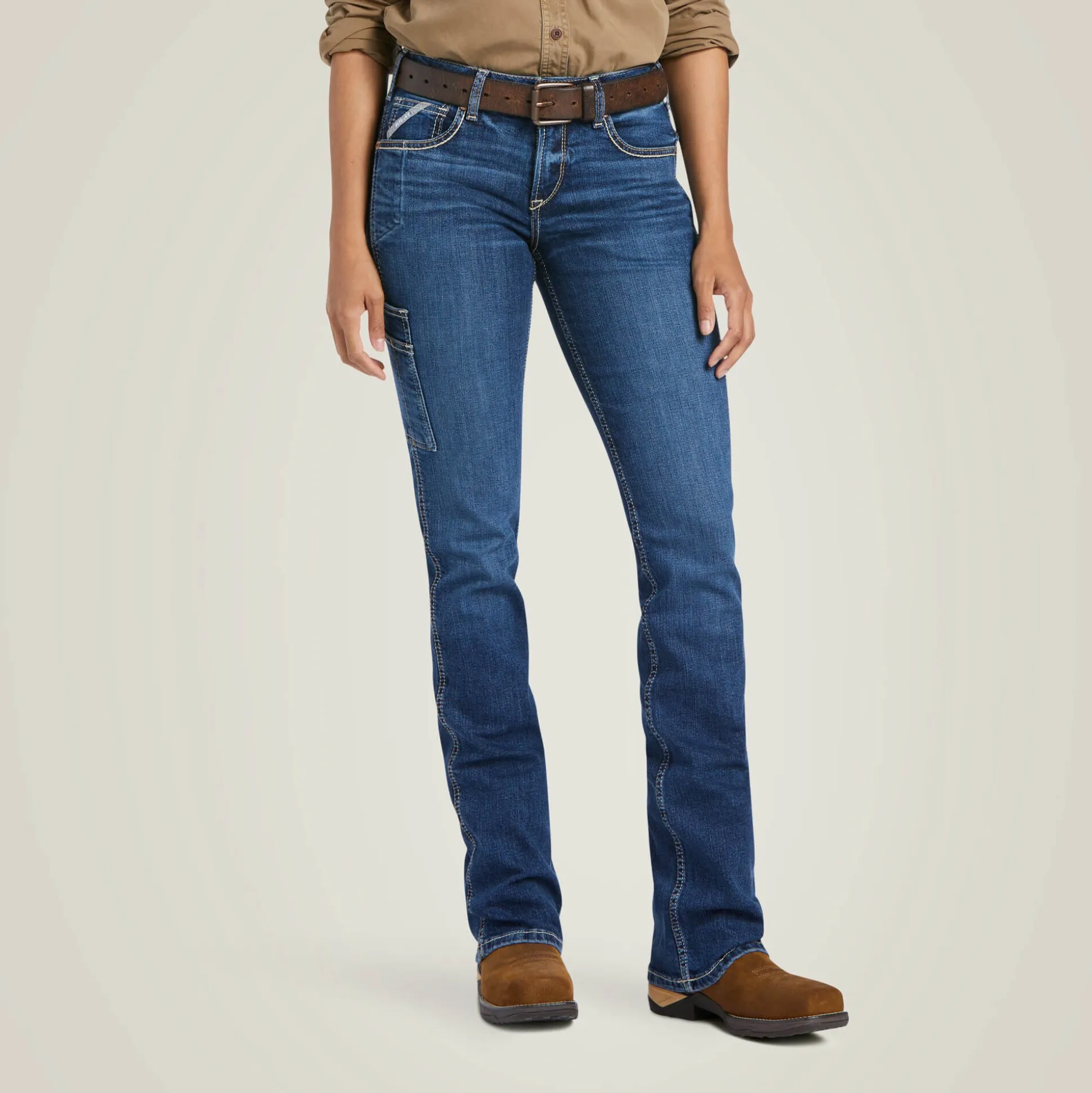Rebar Work Flex Perfect Rise Riveter Boot Cut Jean