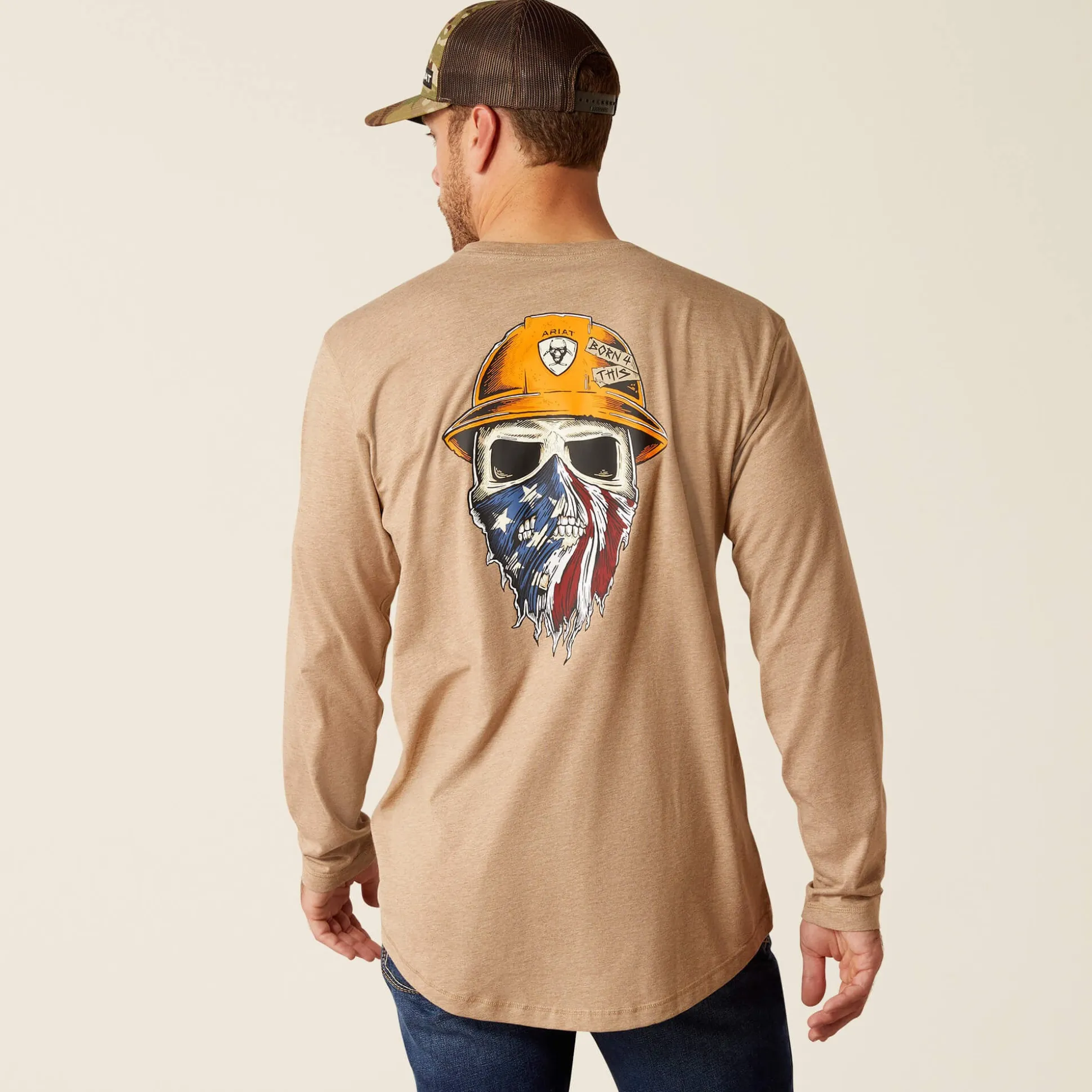 Rebar Workman Born For This T-Shirt