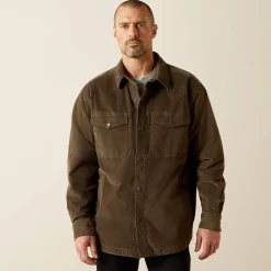 Retro Corduroy Shirt Jacket