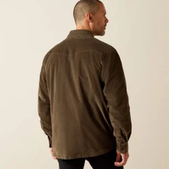 Retro Corduroy Shirt Jacket