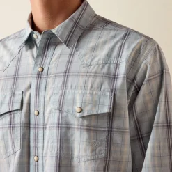 Retro Fitted Snap Shirt