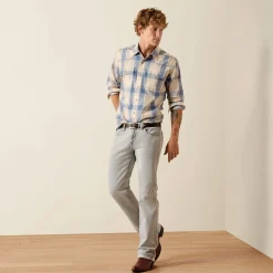 Retro Horace Fitted Snap Shirt