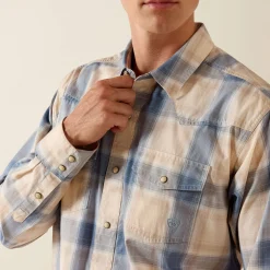 Retro Horace Fitted Snap Shirt