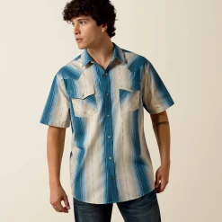 Retro Hyland Fitted Snap Shirt