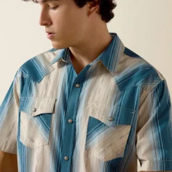 Retro Hyland Fitted Snap Shirt