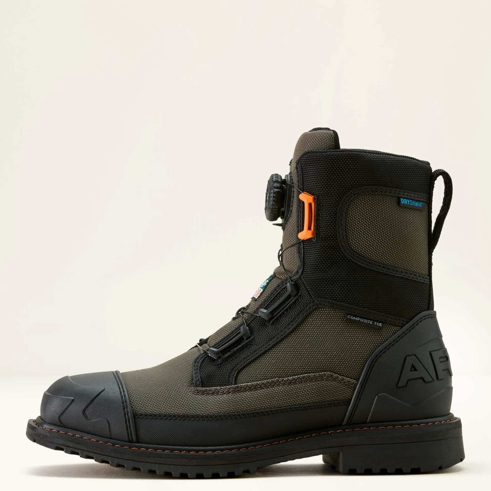 RigTEK Wildcat BOA 8" CSA Waterproof Wide Square Toe Composite Toe Work Boot
