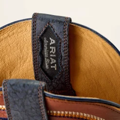 Rock Ridge Wide Square Toe Western Boot