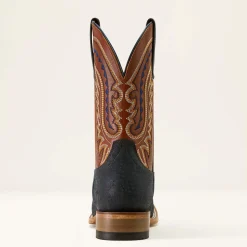 Rock Ridge Wide Square Toe Western Boot