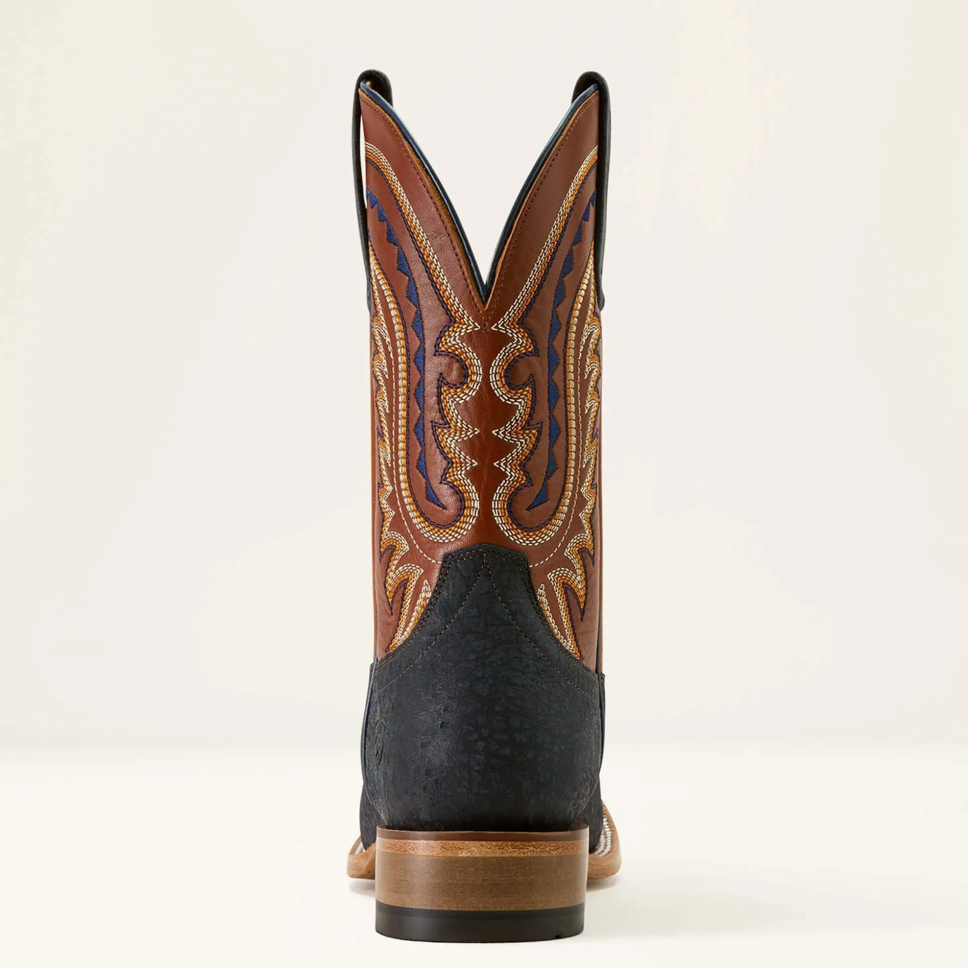 Rock Ridge Wide Square Toe Western Boot