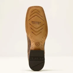 Rock Ridge Wide Square Toe Western Boot