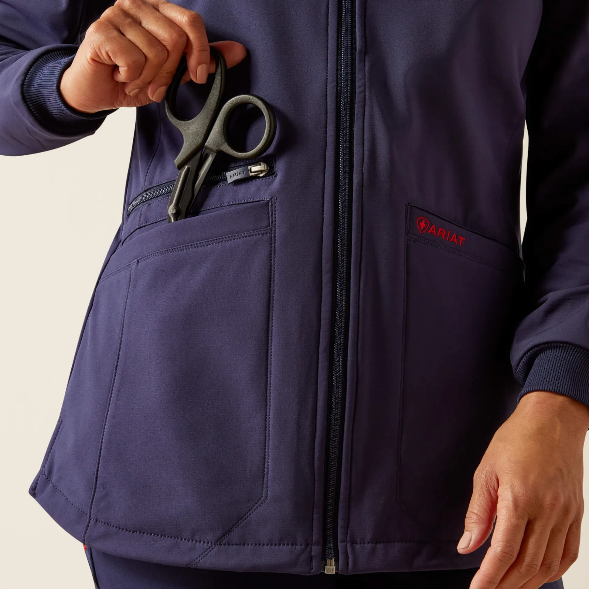 Rosalyn Utility Scrub Jacket