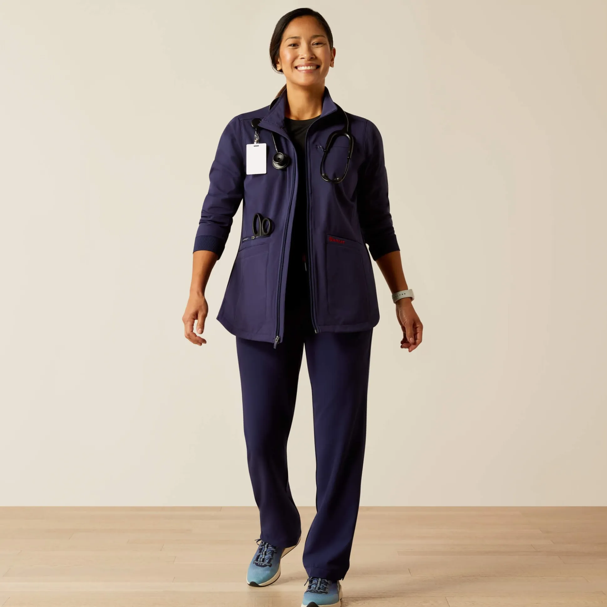 Rosalyn Utility Scrub Jacket