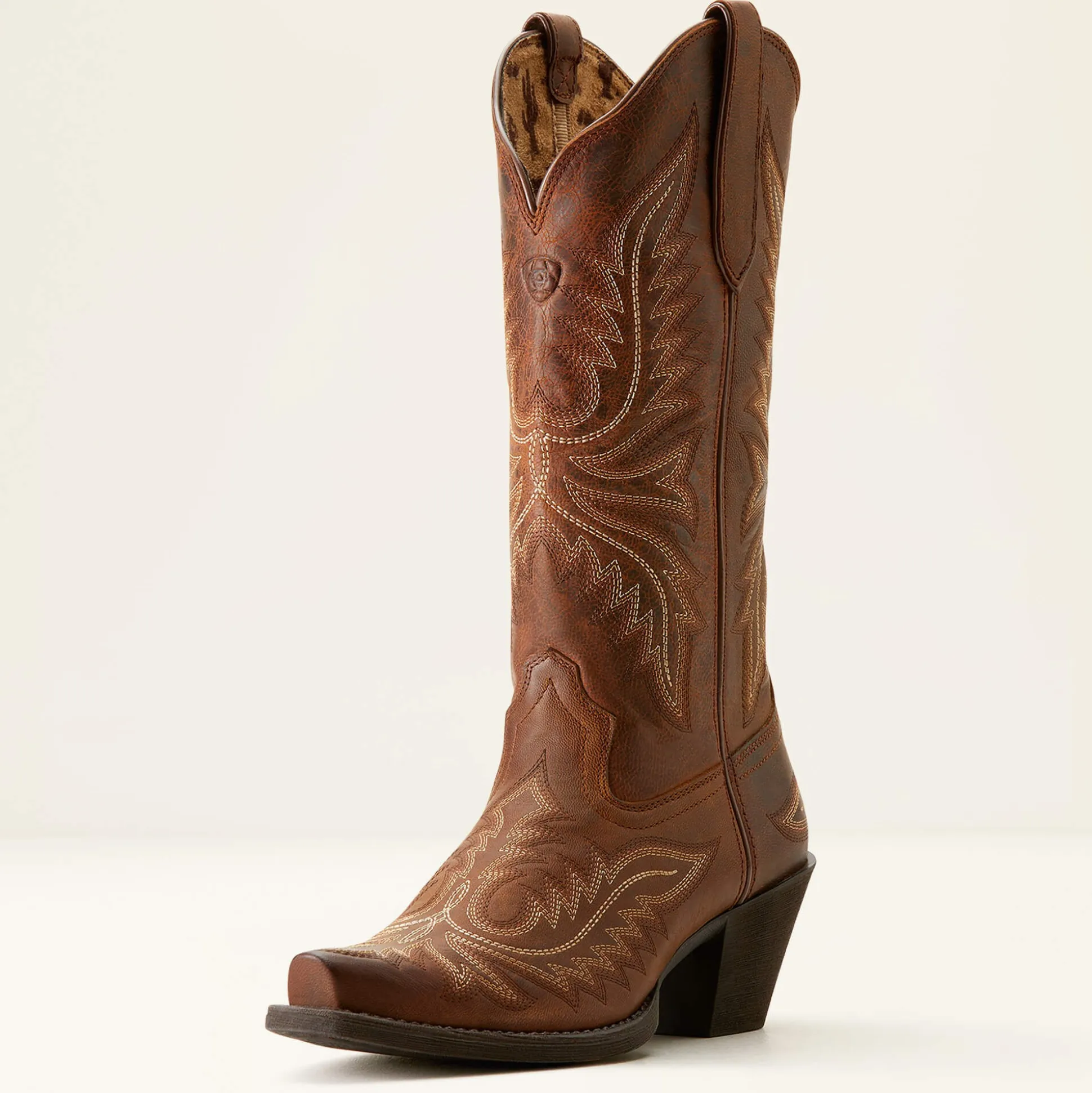 Round Up Collins D Toe Western Boot