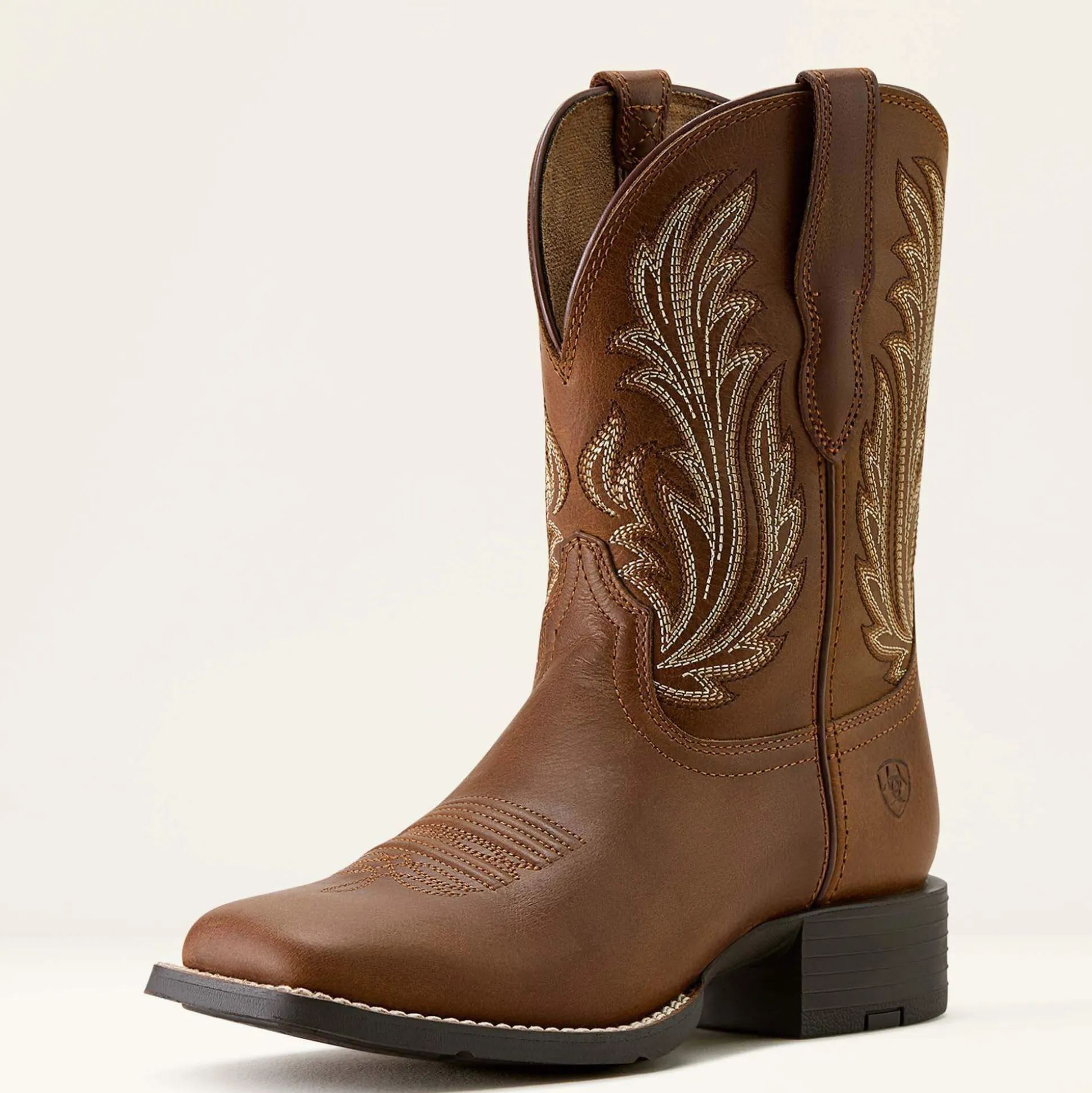 Round Up Filly Wide Square Toe Western Boot