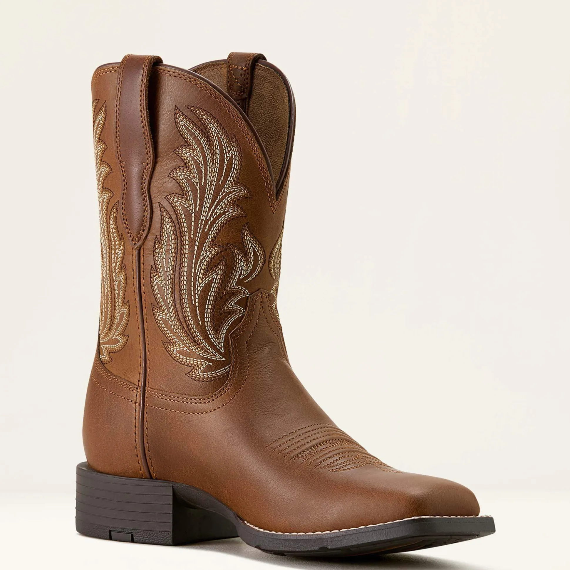 Round Up Filly Wide Square Toe Western Boot