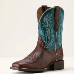 Round Up Filly Wide Square Toe Western Boot