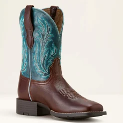 Round Up Filly Wide Square Toe Western Boot