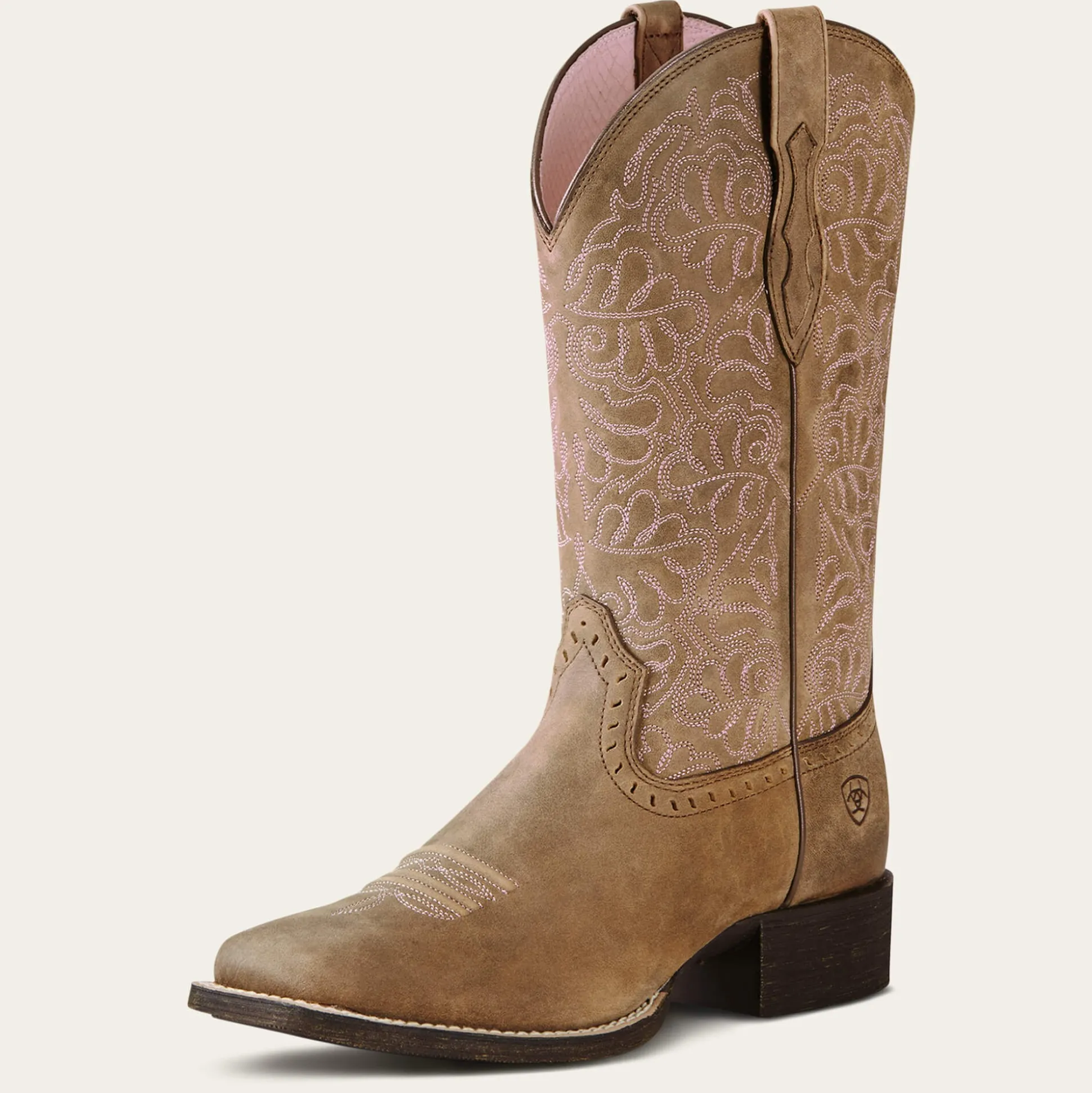 Round Up Remuda Wide Square Toe Western Boot