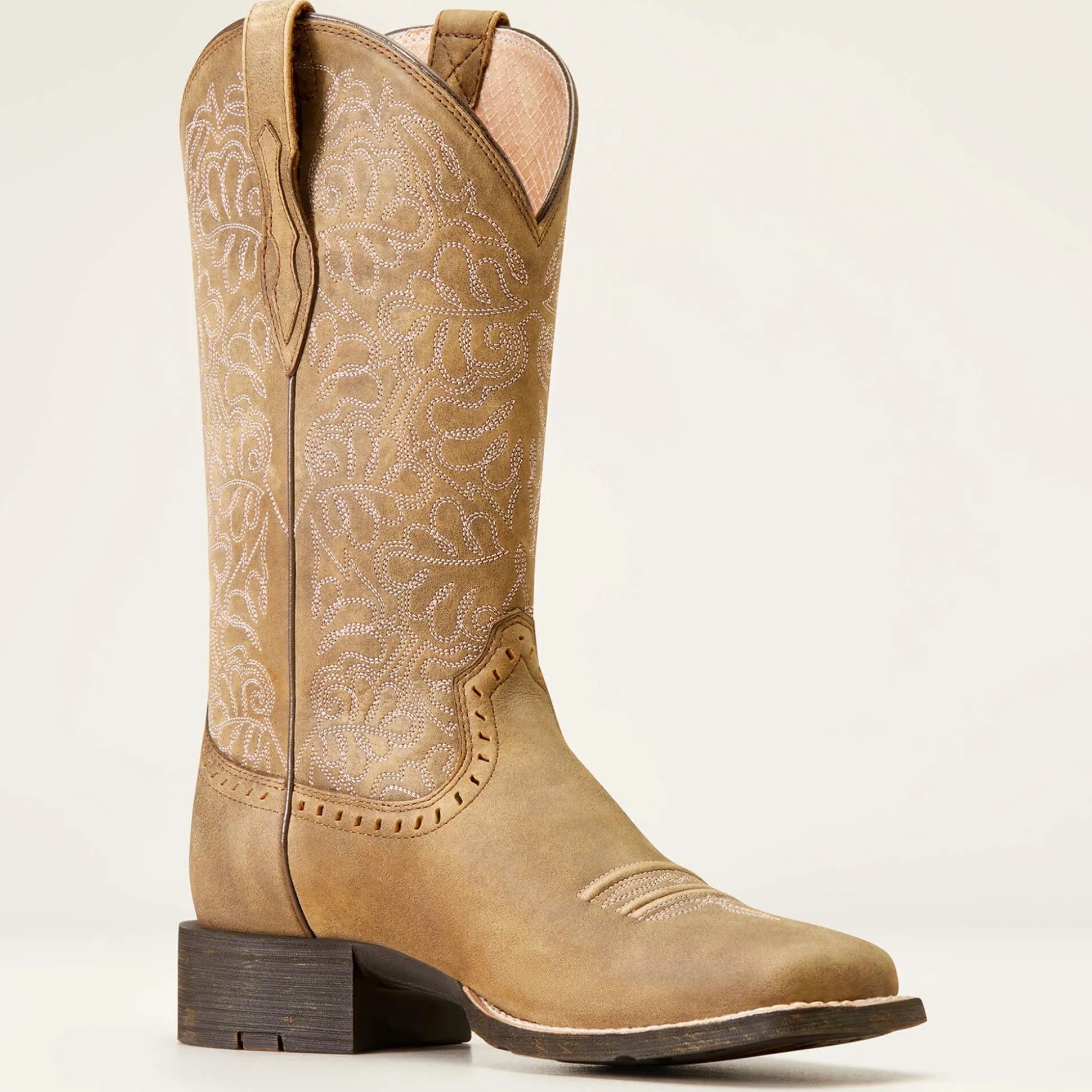Round Up Remuda Wide Square Toe Western Boot
