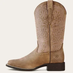 Round Up Remuda Wide Square Toe Western Boot