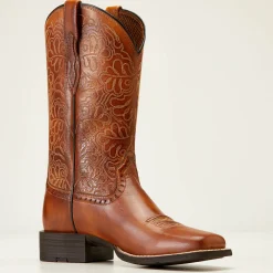 Round Up Remuda Wide Square Toe Western Boot