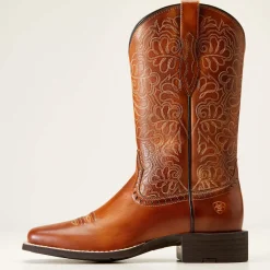 Round Up Remuda Wide Square Toe Western Boot