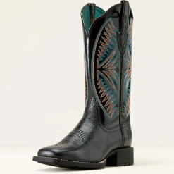 Round Up Ruidoso Wide Square Toe Western Boot